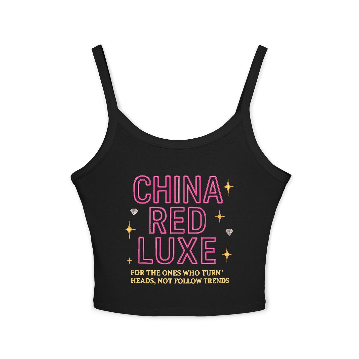 China Red Luxe Crop Tank – For the Girls Who Set Trends, Not Follow Them