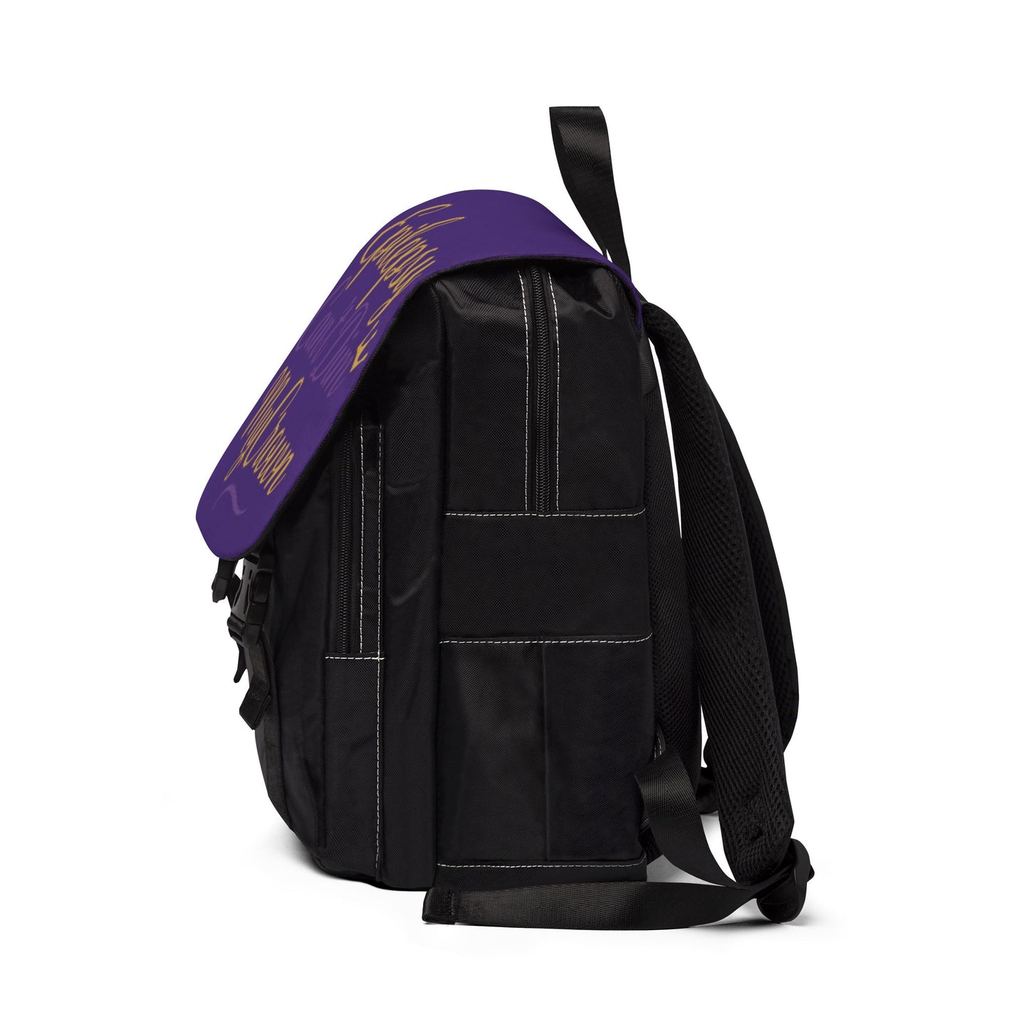Epilepsy Awareness Shoulder Backpack, Casual Daypack, Empowerment Bag, Gift for Epilepsy Warriors, Stylish Tote
