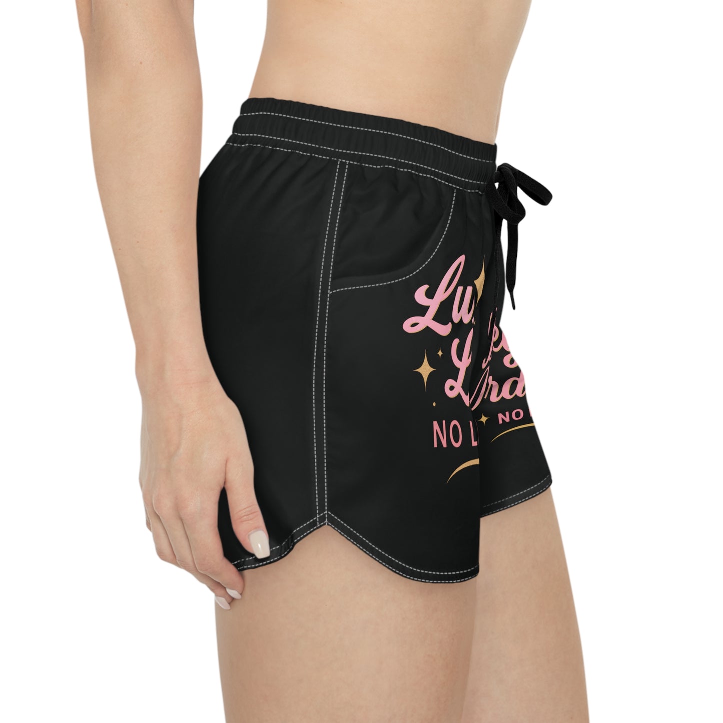 China Red Luxe Shorts