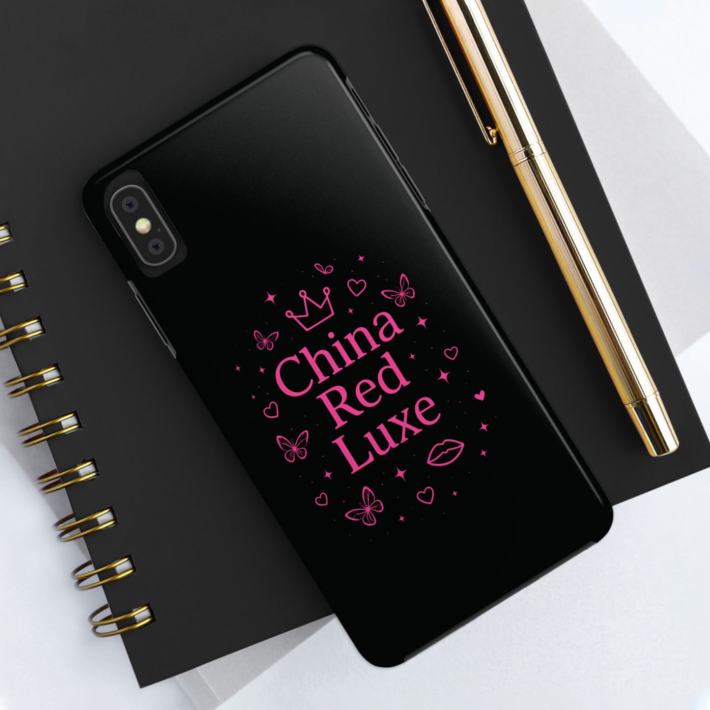 China Red Luxe Phone Case