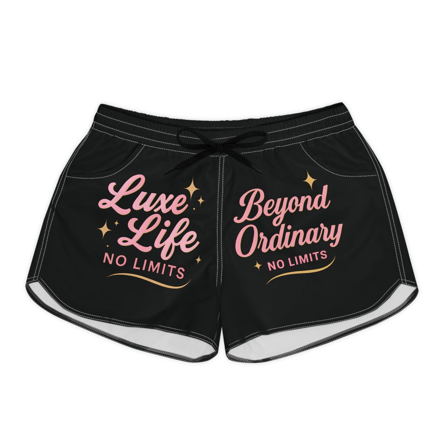 China Red Luxe Shorts