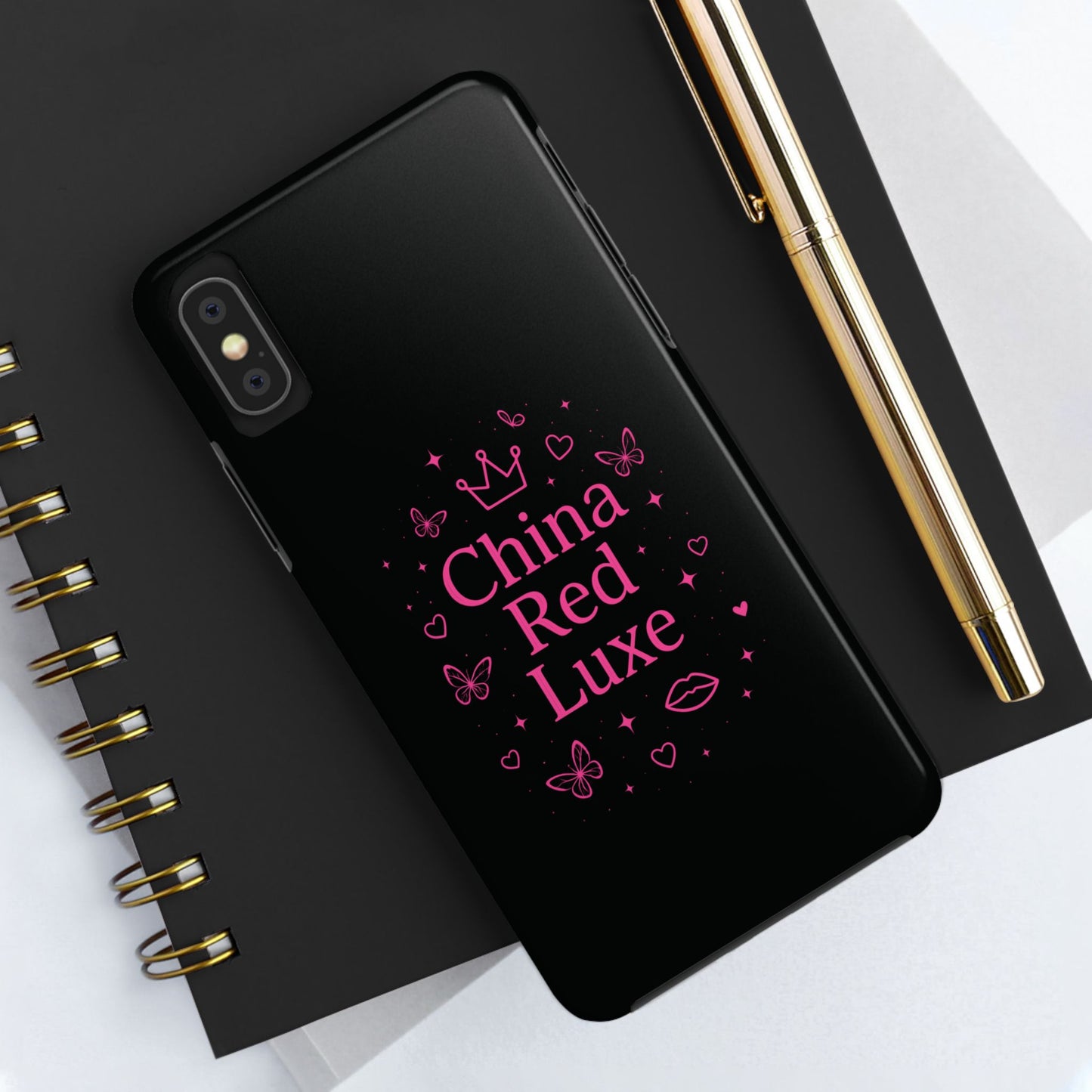 China Red Luxe Phone Case