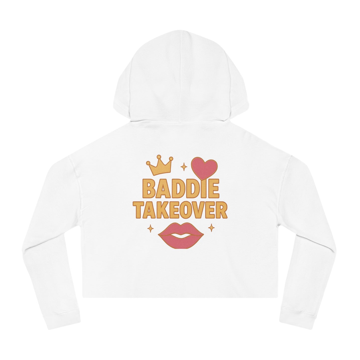 Baddie Vibes Cropped Hoodie for Confident Badddies