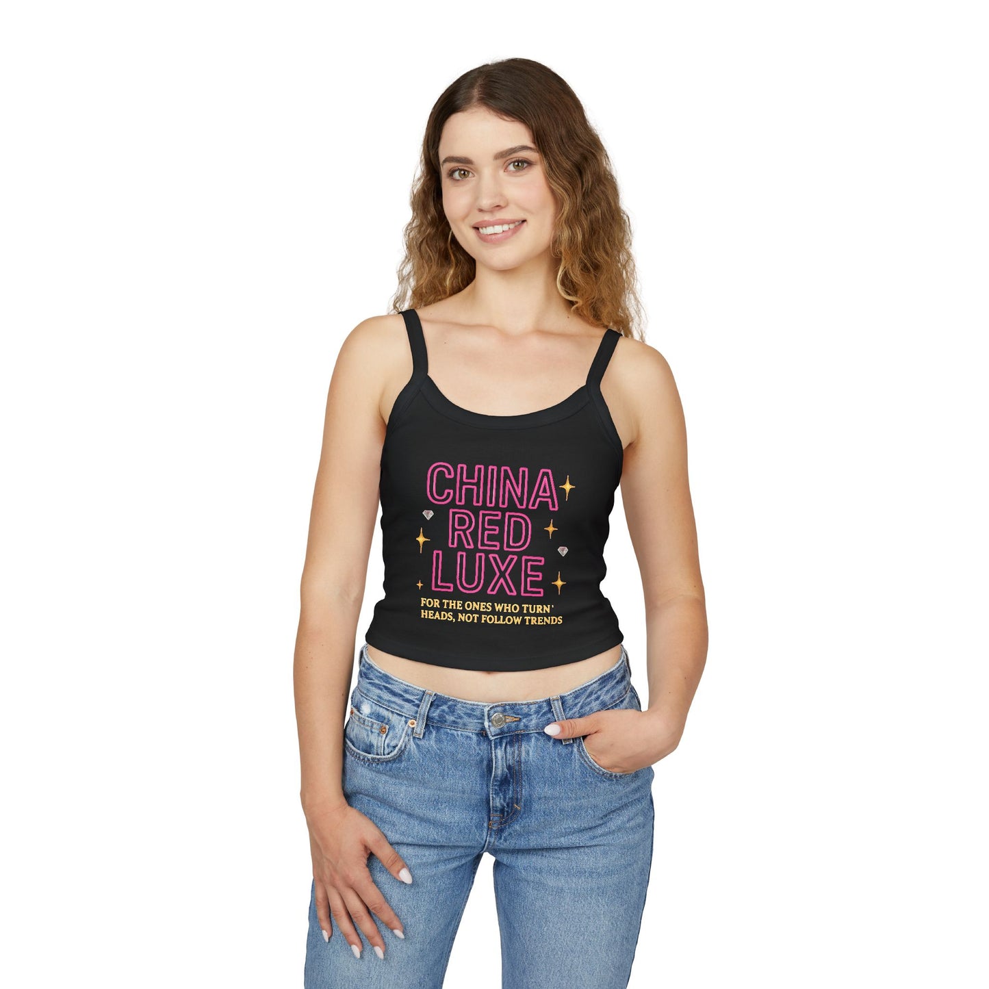 China Red Luxe Crop Tank – For the Girls Who Set Trends, Not Follow Them