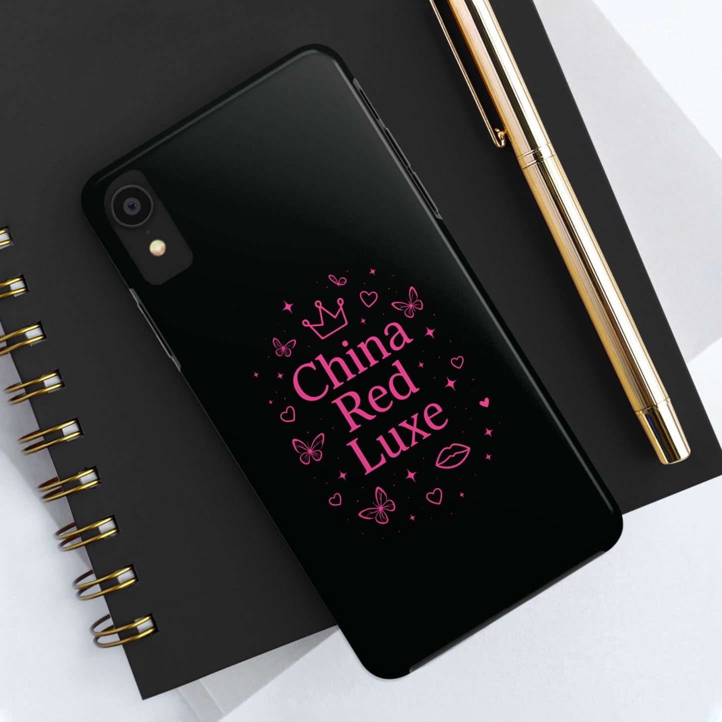 China Red Luxe Phone Case