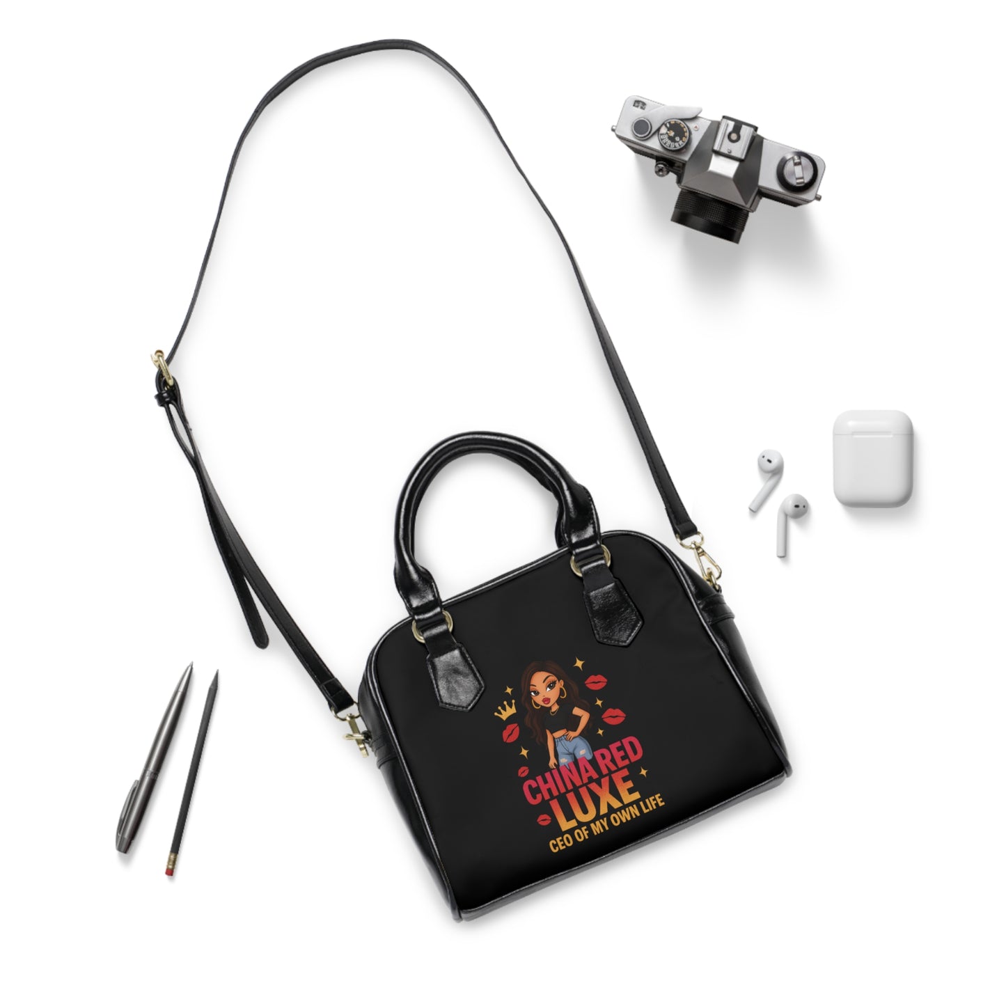 Boss Baddie Luxe Purse – China Red Luxe Edition
